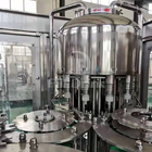 SUS304 Monoblokowa maszyna do napełniania płynów 3 w 1 Maszyna do produkcji butelek wody 3000 Pojemność