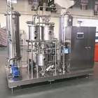 Linia do produkcji napojów bezalkoholowych z podwójnym zbiornikiem Wymiennik płytowy Maszyna do karbonizacji napojów Mikser CO2 3000L / H